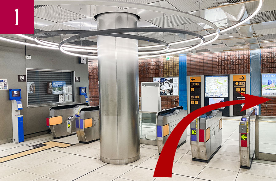 徒歩ルート詳細