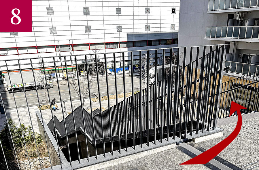 徒歩ルート詳細