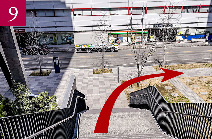 徒歩ルート詳細