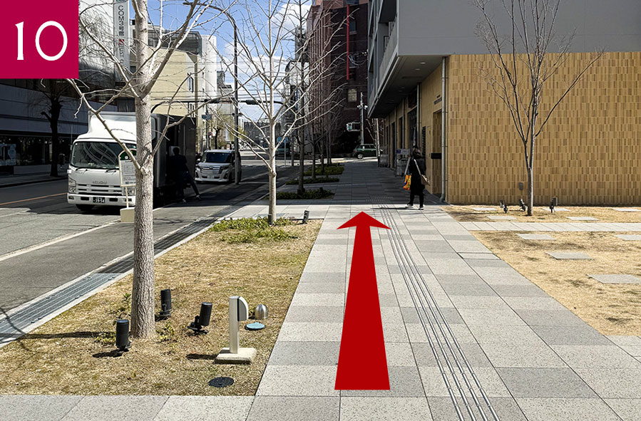 徒歩ルート詳細