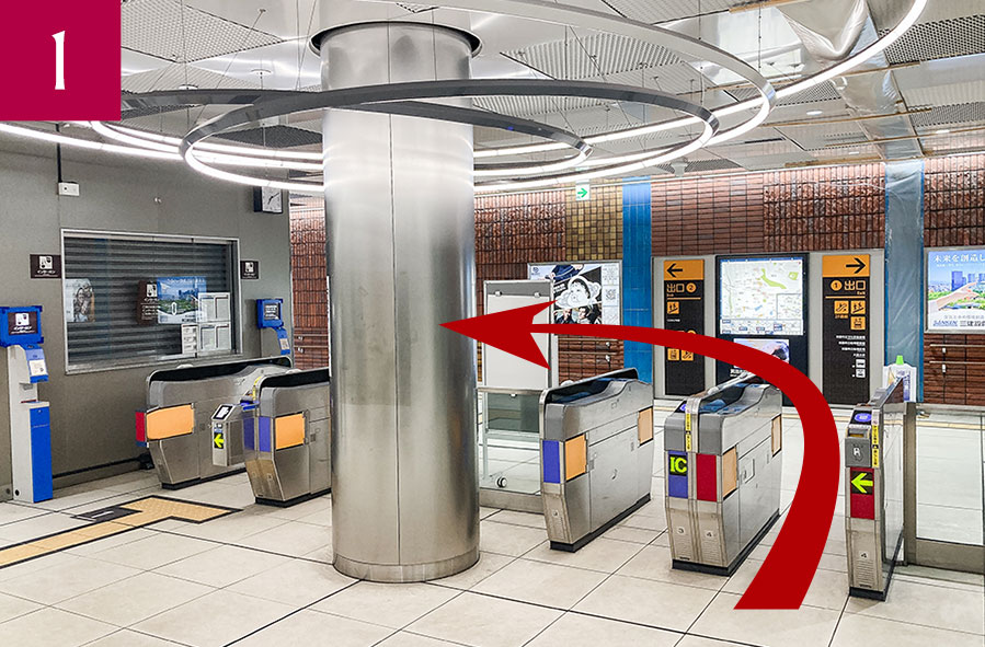 徒歩ルート詳細