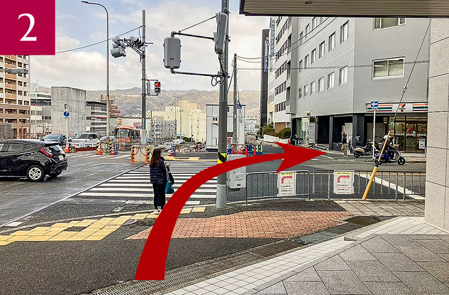 徒歩ルート詳細