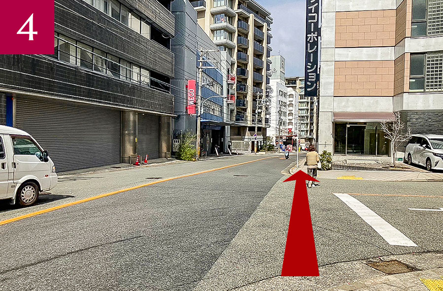 徒歩ルート詳細