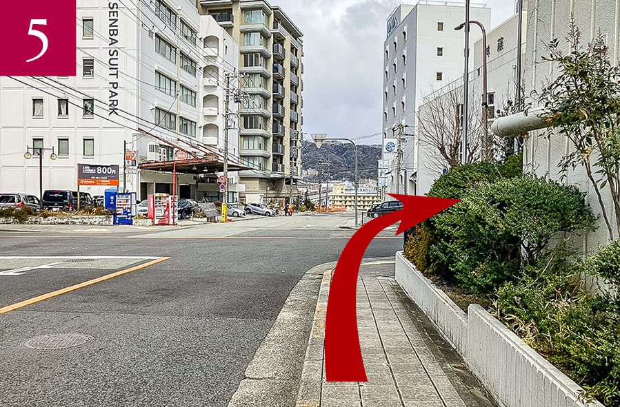 徒歩ルート詳細