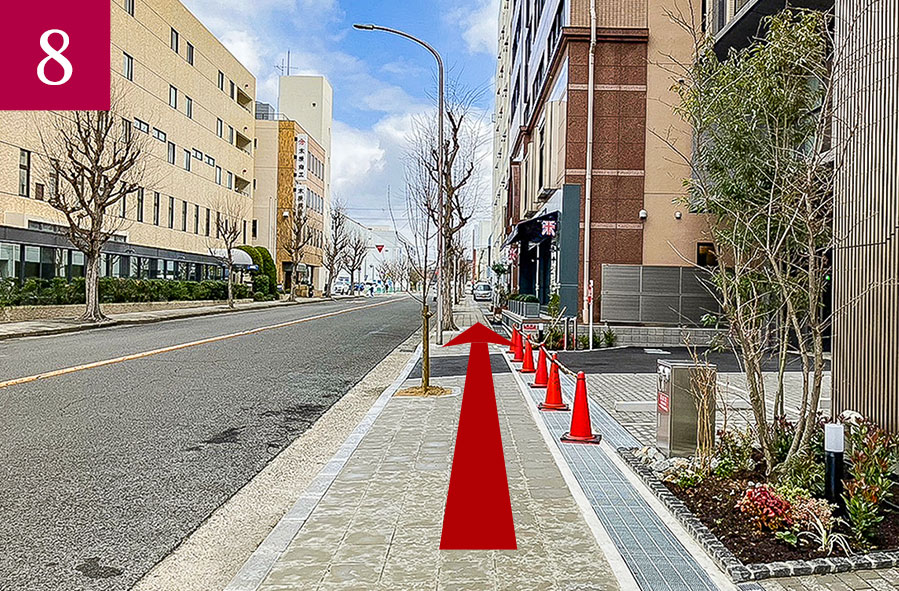 徒歩ルート詳細